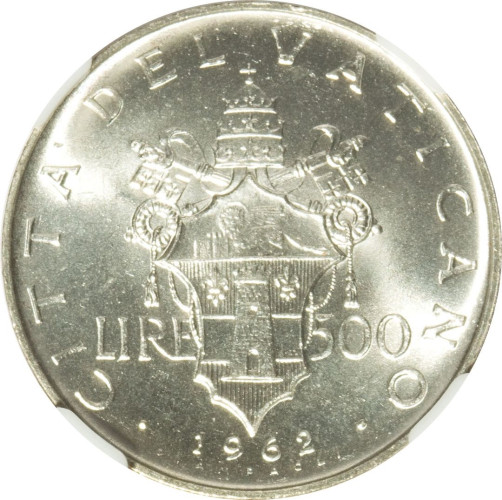 500 lire - Vatican