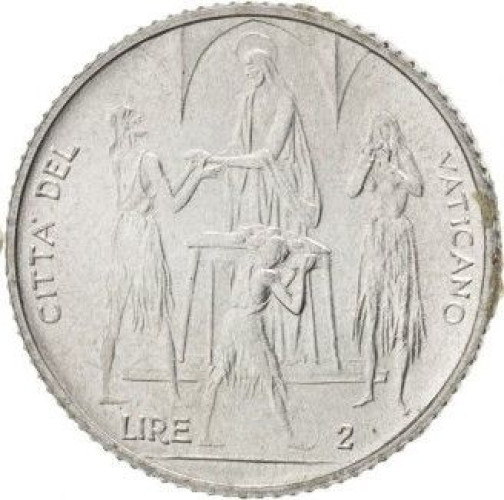 2 lire - Vatican