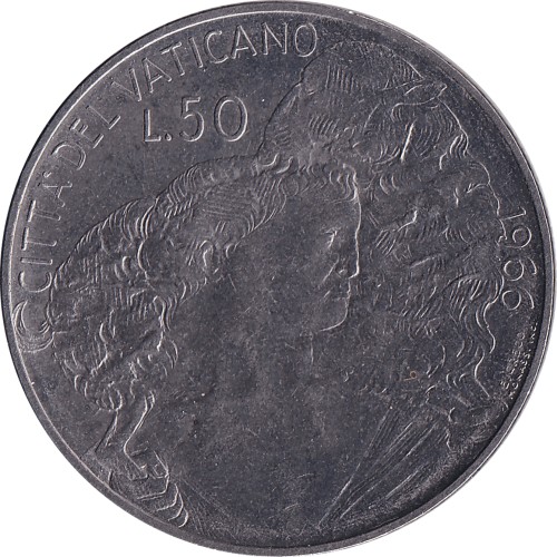 50 lire - Vatican