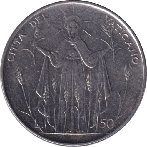 50 lire - Vatican