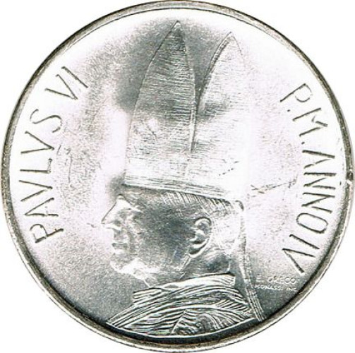 500 lire - Vatican