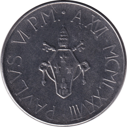 100 lire - Vatican