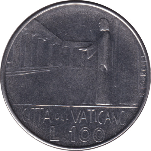 100 lire - Vatican