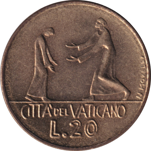 20 lire - Vatican