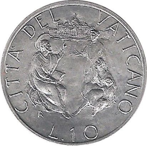 10 lire - Vatican