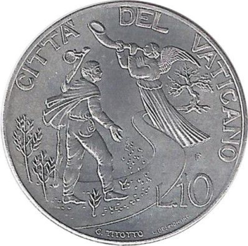 10 lire - Vatican