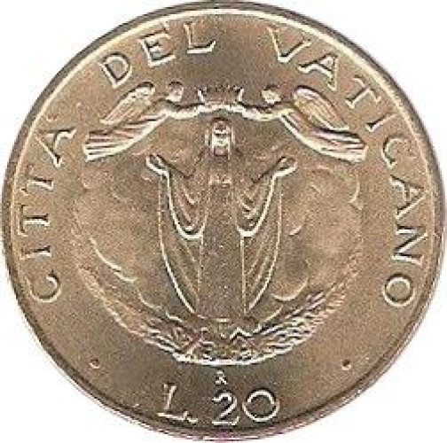 20 lire - Vatican