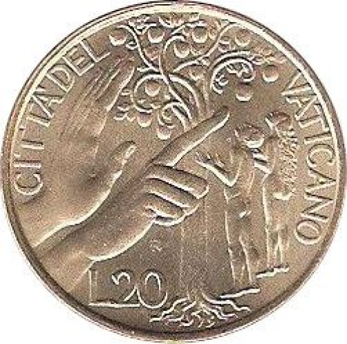 20 lire - Vatican