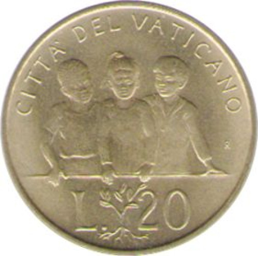 20 lire - Vatican