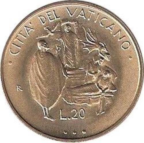 20 lire - Vatican