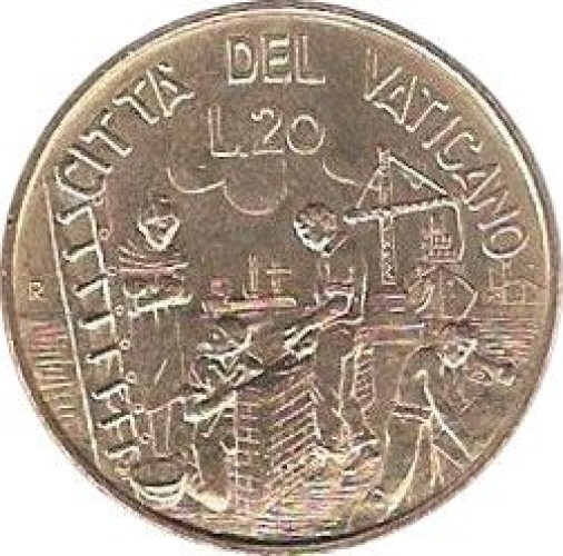 20 lire - Vatican