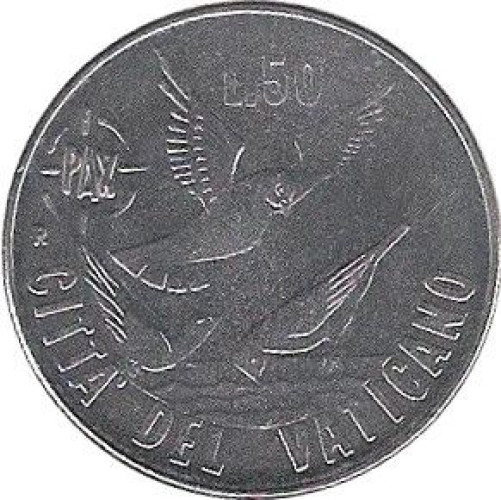 50 lire - Vatican