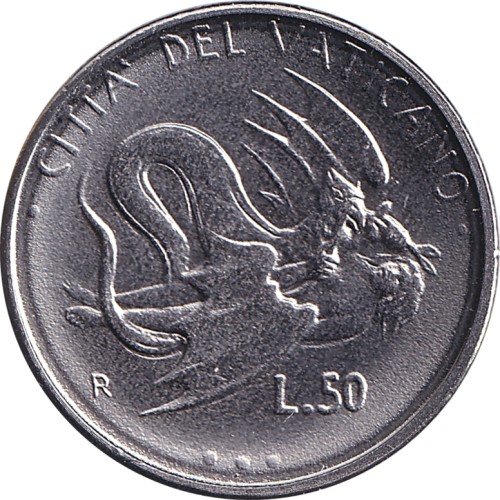 50 lire - Vatican