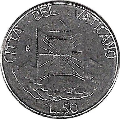 50 lire - Vatican