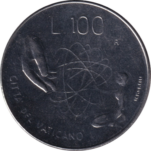 100 lire - Vatican