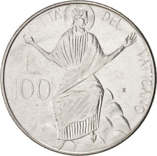 100 lire - Vatican