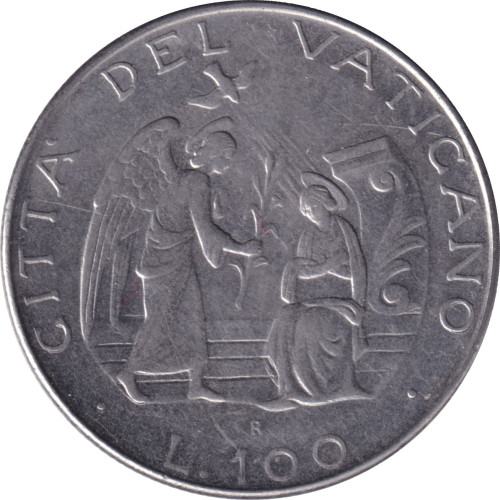 100 lire - Vatican