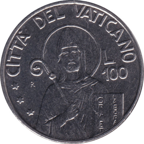 100 lire - Vatican