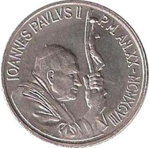 100 lire - Vatican