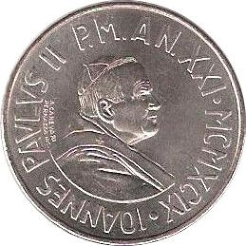 100 lire - Vatican