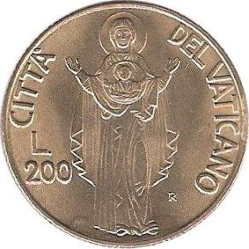 200 lire - Vatican