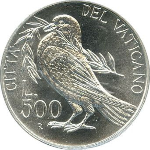 500 lire - Vatican