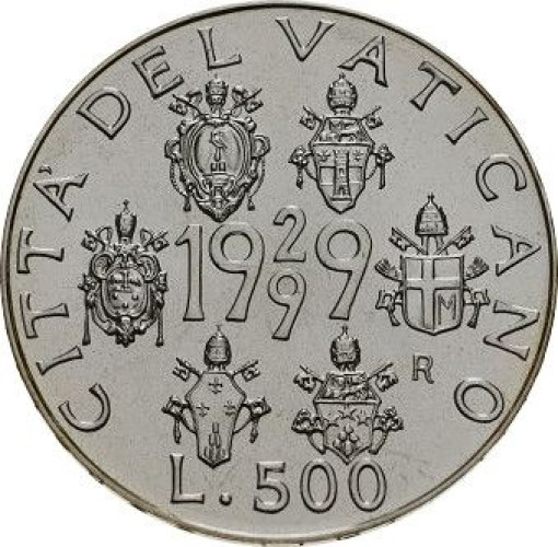 500 lire - Vatican