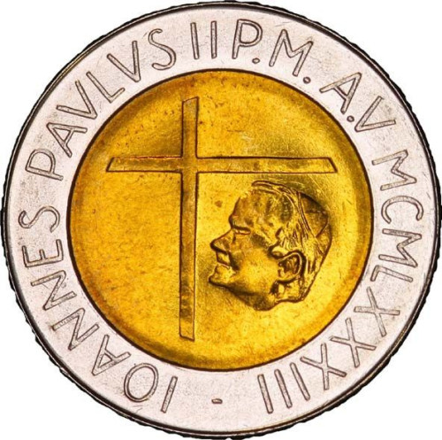 500 lire - Vatican