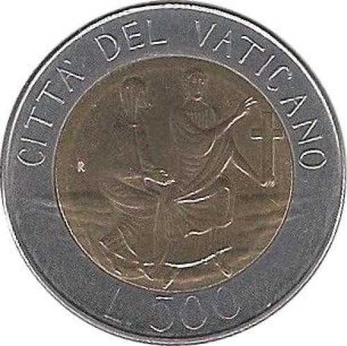 500 lire - Vatican