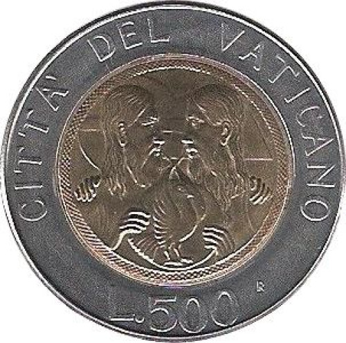 500 lire - Vatican