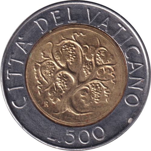 500 lire - Vatican