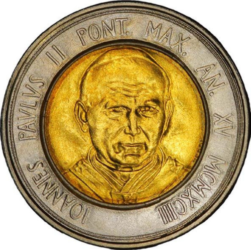 500 lire - Vatican