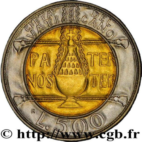 500 lire - Vatican