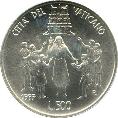 500 lire - Vatican