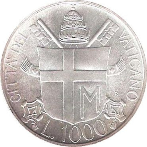 1000 lire - Vatican