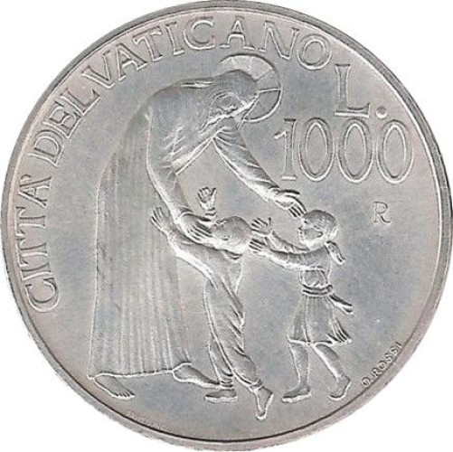 1000 lire - Vatican