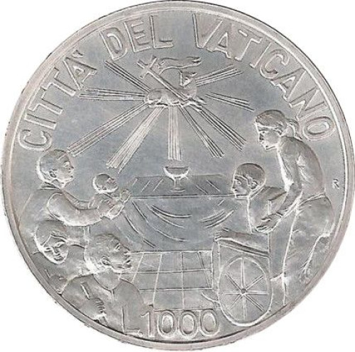 1000 lire - Vatican