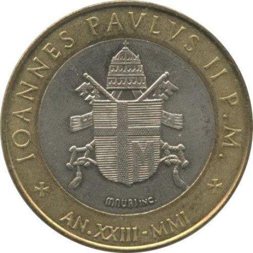 1000 lire - Vatican