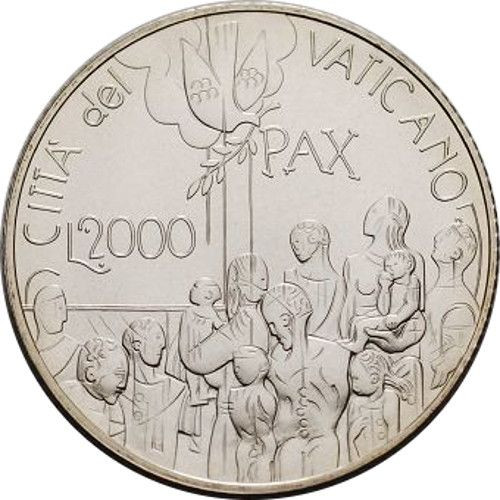 2000 lire - Vatican