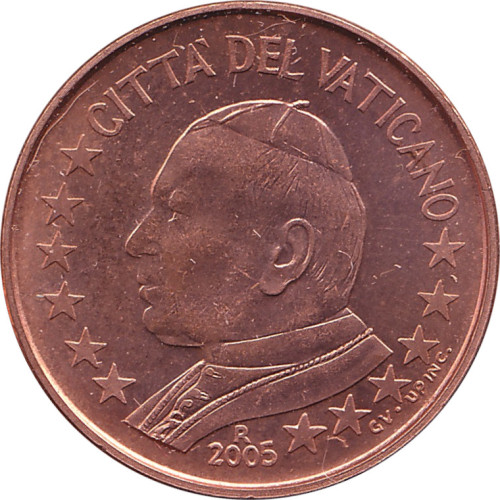 1 eurocent - Vatican