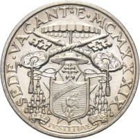 5 lire - Vatican