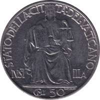 50 centesimi - Vatican