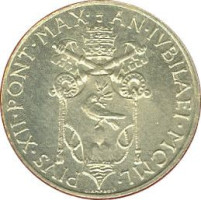 1 lira - Vatican