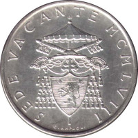 500 lire - Vatican