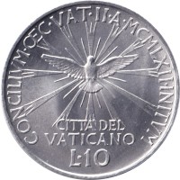 10 lire - Vatican