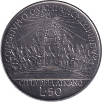 50 lire - Vatican