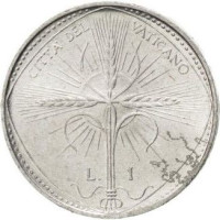 1 lira - Vatican