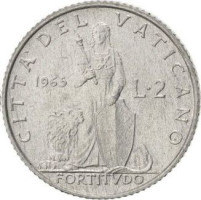 2 lire - Vatican