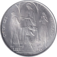 10 lire - Vatican