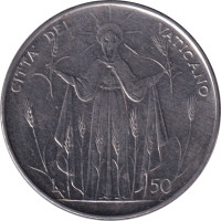 50 lire - Vatican